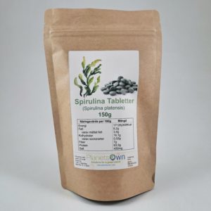 Spirulina tabletter